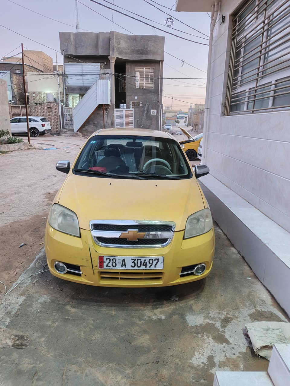 افيو 2010 مفتوح عادي
السياره بيها 3 قطع جاملع وبنيد وباب السايق مبدل 
السياره كلها اثر جراد ع صبغتها القديمه ابيع ع فحص مصفر هيئة غرامات ٢٠٠يوكعن من السعر 
السعر 45وبيها مجال يوكع من السعر في حال اي نقص بيها


**إذا كنت صاحب هذا الإعلان وتريد حذفه لأي سبب، رجاءا أرسل رسالة إلى الدعم الفني**