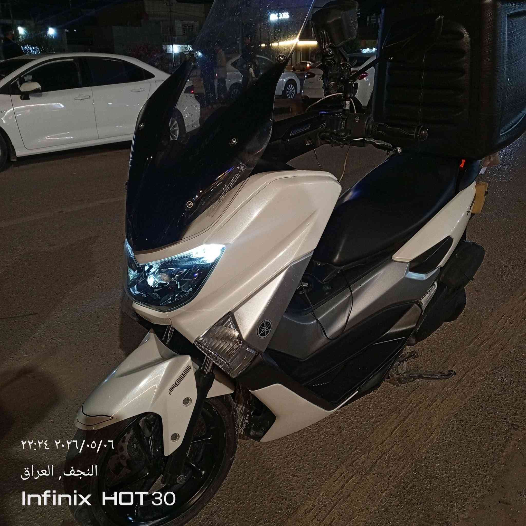 دراجة Nmax جيل اول استيراد خاص مشتريه من معرض دبي دراجة جديدة محرك 125 السعر 1600 دولار مكاني نجف ***********
