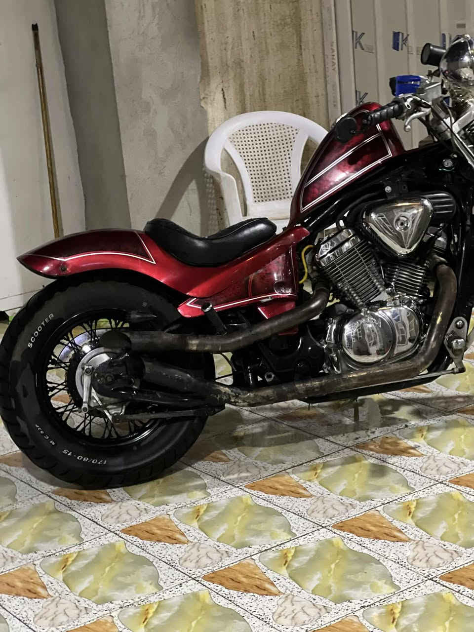 هارلي ستد 600 سي سي دراجه خير من الله فايبر كلاس الدراجه حتى التانكي مال بانزين فايبر كلاش تايرات جدد محرك وكير مكفول رايدها بسعر صدمة راسلني وانصدم بدون ارواق مكاني ديالى / الخالص رقم الهاتف ***********
سبب البيع محتاج وارد ابيع
