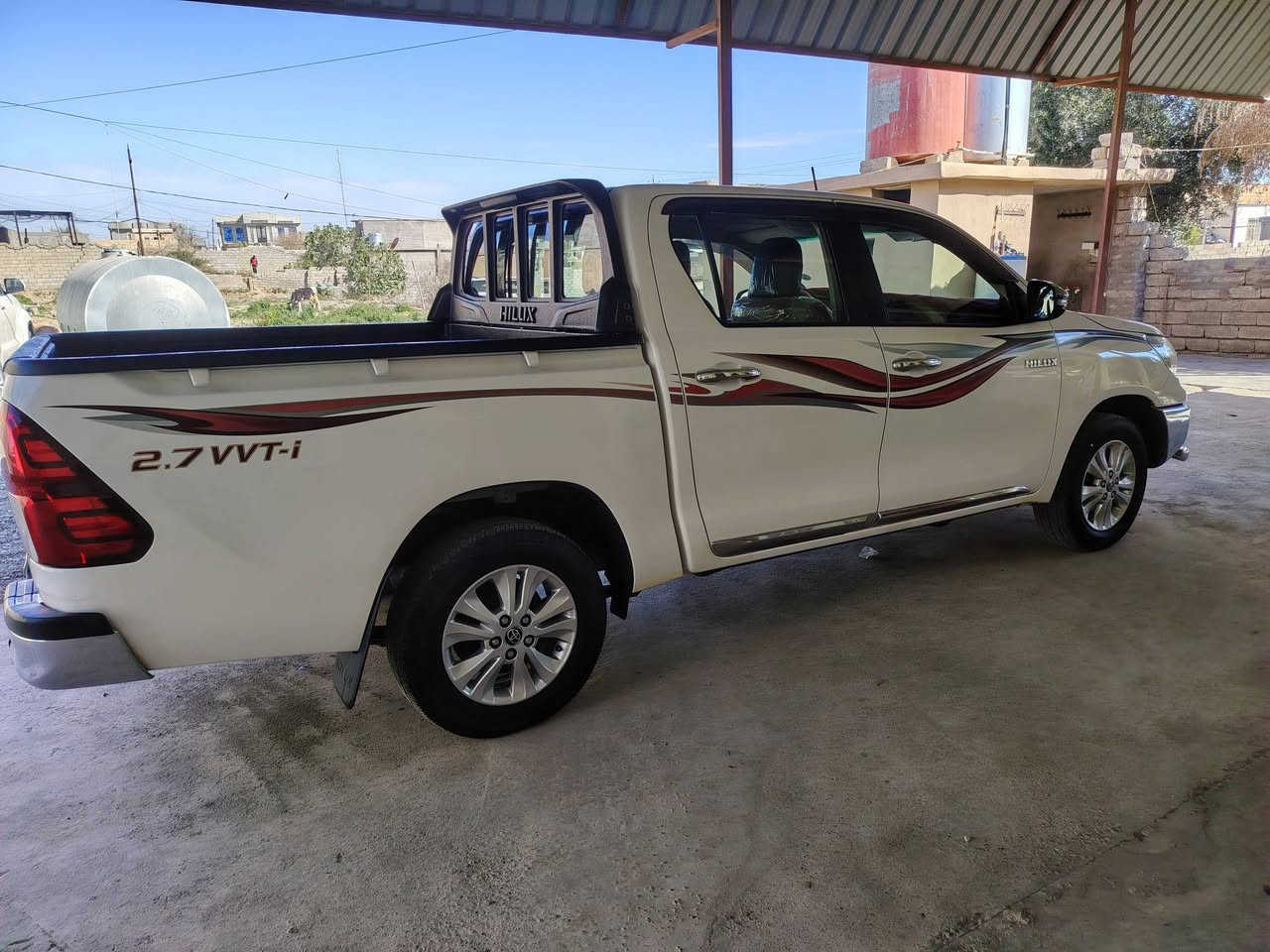 السلام عليكم للبيع بيكم هايلوكس موديل 2020 ساز سيارة مكفوله من الصبغ ماشيه (152)سنوية
جديدة لل2030 وهزه جديدة السعر(265) العنوان صلاح الدين الشرقاط للاستفسار ***********/ ***********
