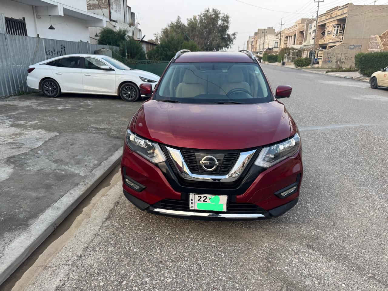 نيسان روج 2018 لون ماروني  SV PLUS
مكفوله كفاله عامه من الصبغ والتبديل
فول عدا البانوراما  
شاشه نظام اندوريد 
 بصمة ابواب وصندوق 
كشن كهربائي
داخل السياره صحراوي
مقعد السائق يحتوي نظام الخزن
مقاعد هيتر
تدفئة بالستيرن
صندوق كهربائي ذكي وخاصية الفتح بالقدم
رادارات امامي وخلفي وجانبي
مري هيتر
لايتات زينون
تحكم ستيرن جهتين
كامرات 360 درجة
نقطة عمياء
كشافات امامية
نظام القيادة سبورت وايكو و نورمل
حاملة جنط فوق القمارة 
دعاميه اماميه صبغ
ماشيه 65 ميل
***********
***********
واتساب مكان سيارة اربيل
