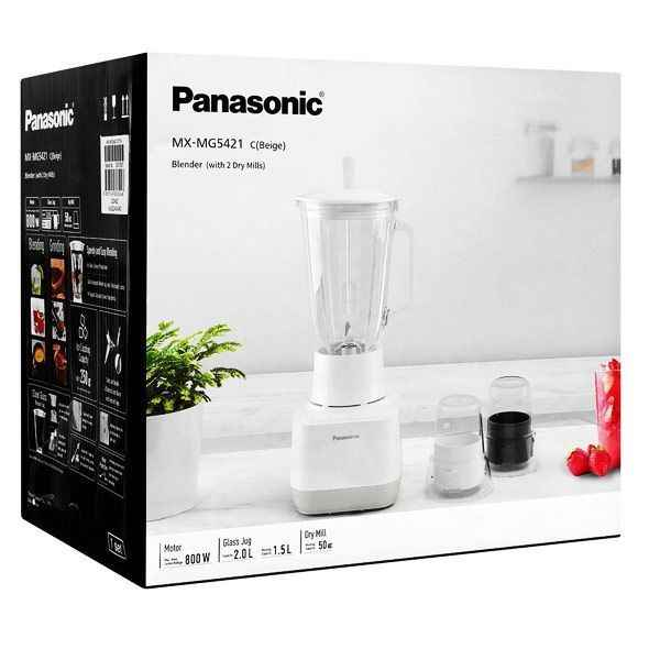 خلاط باناسونيك موديل(5421) 2 لتر
يوفر الخلاط MX-MG5421 الاستمتاع بوجبة صحية منزلية الصنع، ووصفات ومشروبات مع الأطفال. بفضل الشفرات المتينة والدوران القوي، يمكنك بسهولة صنع حلويات الفواكه الباردة ومرطبات الخضار والفواكه الصحية.

توصيل بغداد مجاني المحافظات 5 بغداد, العراق


**إذا كنت صاحب هذا الإعلان وتريد حذفه لأي سبب، رجاءا أرسل رسالة إلى الدعم الفني**