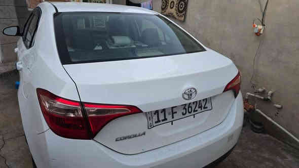 كورلا ٢٠١٩ ماشيه ١٠٠ الف السياره جاهزه وخير من الله الحادث بجم وبيها دواخل صفحه وحده فقط السعر ١٣٠ الشراي يتصل ***********
