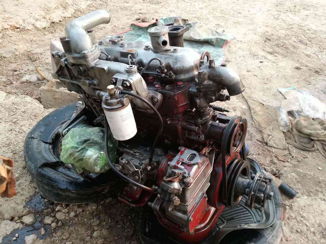 السلام عليكم محرك افيكو للبيع 4سلندر السعر 1500وبيه مجال قليل ملاحضه الراديتر موجوده والمحرك بدون شاصي لاستفسار ا كثر عل الرقم *********** و ***********
