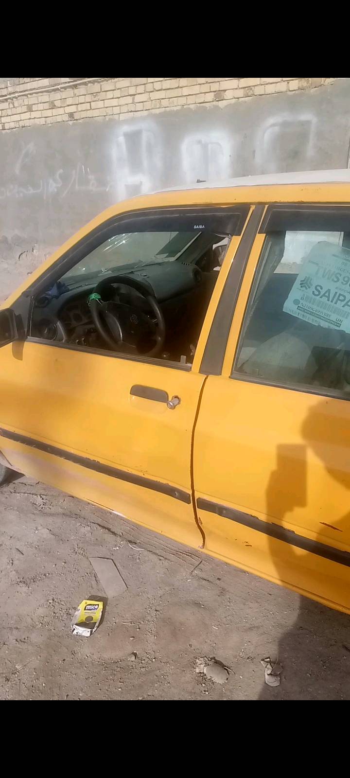 سلام عليكم سايبه البيع موديل 12رقمه احمر بغداد بدون راعي ماندله 8 وبيهه مجال قليل
