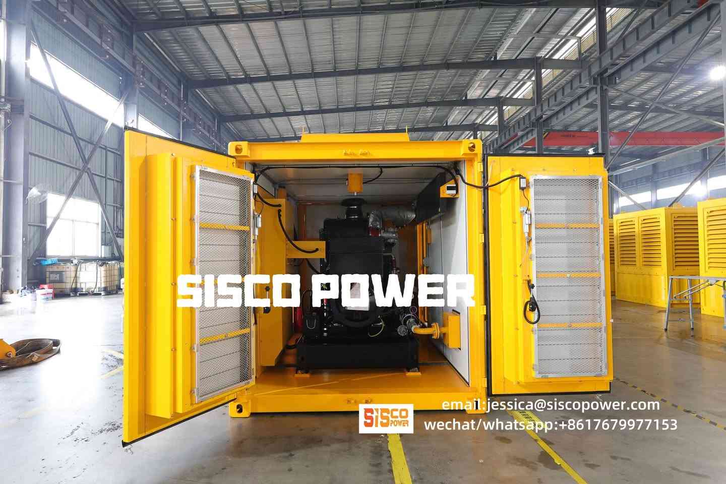 🟧🟨 مولد غاز (Gas Genset) بقدرة 260 كيلوواط بتصميم مخصص داخل حاوية.

يعمل بمحرك من نوع #Cummins ومولد كهربائي (Alternator) من نوع #LeroySomer.

-- يتميز الغطاء الخارجي (الحاوية) بمقاومة رذاذ الملح، والماء، والصدأ، والحريق، مما يضمن أداءً مستقراً في الظروف البيئية القاسية.

-- مقاومة عالية لدرجات الحرارة؛ يضمن استمرارية العمل دون انقطاع في المناطق ذات درجات الحرارة المرتفعة خلال فصل الصيف الحار.

-- مستوى ضوضاء منخفض أثناء التشغيل، مما يوفر تجربة استخدام مريحة ومناسبة.

-- إمكانية التخصيص حسب الطلب، وخدمة احترافية من المصنع، وضمان لمدة عام واحد.

لا تترددوا في التواصل معنا إذا كنتم مهتمين!
📩 jessica@siscopower.com
📲 8617679977153
https://wa.me/8617679977153

#SISCOPOWER #GASGENSET #Generator #powersolution #motor #gasgenerator #مولد_الغاز #حلول_الطاقة #محرك


**إذا كنت صاحب هذا الإعلان وتريد حذفه لأي سبب، رجاءا أرسل رسالة إلى الدعم الفني**