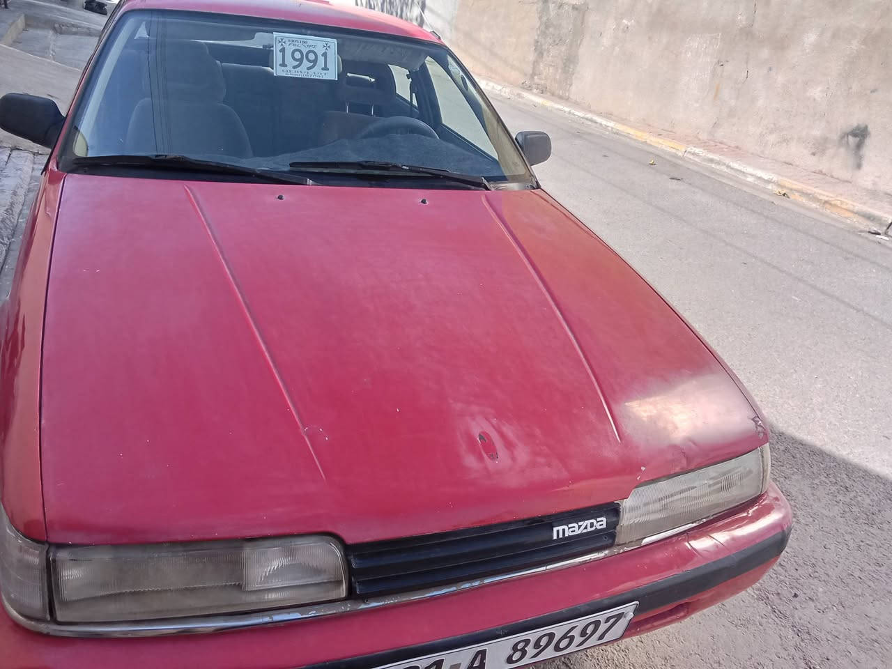 مازدا626 8وبخ موديل1991
رقم و سنويه جديد حتي 2028بيها كوبون بنزين 
محرك و كير بشرط سعرها 40وبيها مجال
***********
***********
