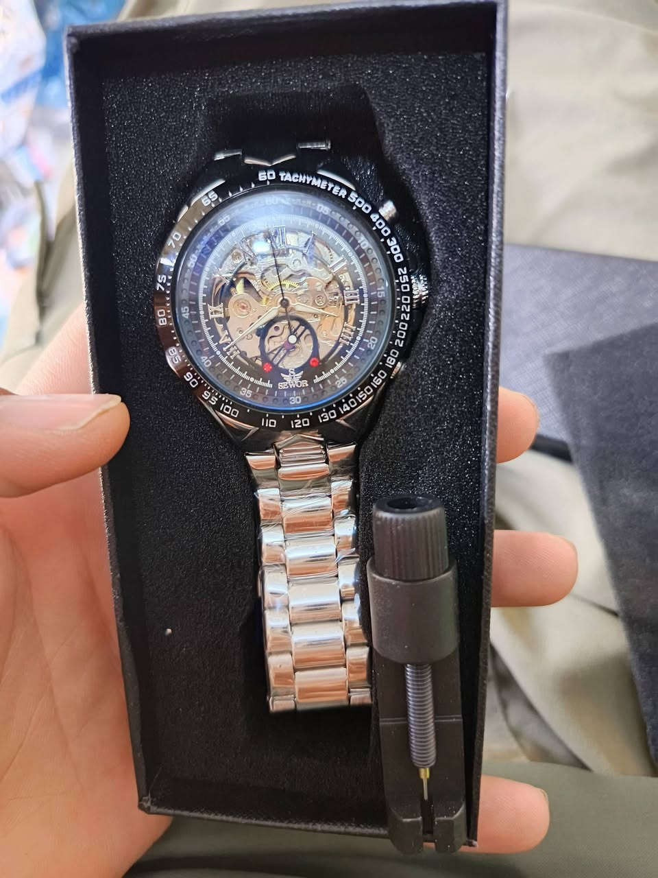 سلام عليكم طلعتلي ساعه وتوماتيك بل امزون dhl سعره ب75


**إذا كنت صاحب هذا الإعلان وتريد حذفه لأي سبب، رجاءا أرسل رسالة إلى الدعم الفني**