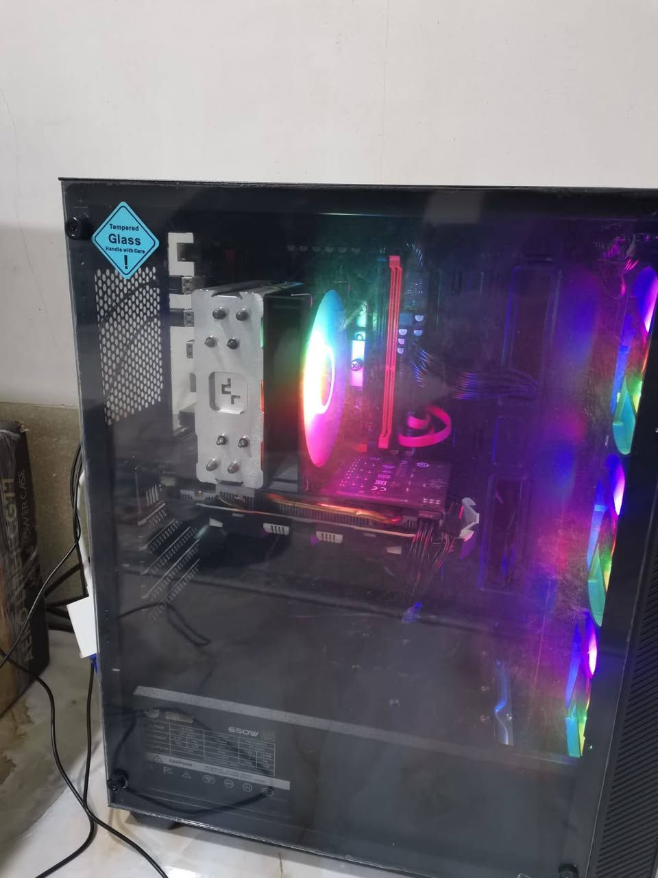 السلام عليكم
بيع مستعجل 
عندي تجميعة Pc للبيع 400 الف مع توصيل 
مواصفات:
Cpu Intel xeon (E5-2673 v3 2.40 GHz
GPU GTX 1060 3GB
M.B intel  X99-P3 DDR4
Power 650W 80+
RAM 16GB
SSD 256GB
HDD 500GB
HDD 500GB
Case Aero lite G77 Black
مع كيبورد وماوس هدية 
ملاحظة :فقط الكيس للبيع
متوفر توصيل لجميع محافظات 
تواصل خاص


**إذا كنت صاحب هذا الإعلان وتريد حذفه لأي سبب، رجاءا أرسل رسالة إلى الدعم الفني**