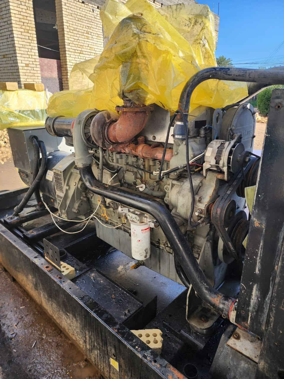 السلام عليكم مولد بيركس 2300 راس توليد 400 كي في للبيع مولده على الحمل مكان المولد عواريج قرب اقواس بغداد مولد كاتب لاستفسار ***********
