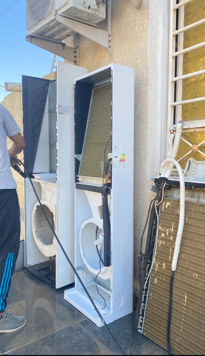 لأهلنا في مركز مدينة الناصرية..
✅ غسل وتفسيخ السبلت موقعي : لضمان اعلى كفائة تبريد 
✅ شحن غاز أصلي: (R22 / R410) مع فحص لمنع التسريب.
✅ نصب وصيانة: للسبالت الجدارية والكنتورية بكافة الأحجام. 
⚠️ ضمان حقيقي في العمل! ⚠️
✅ دقة بالمواعيد، نظافة بالتنفيذ، وأمانة بالتعامل"
📍 مكان : داخل مركز مدينة الناصرية 
📞  (اتصال أو واتساب):   ***********
