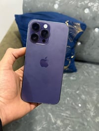 آيفون 14برو ماكس  مبدل شاشه وبطاريه بطاريه مال تفصيخ ذاكره 256لون بنفس...