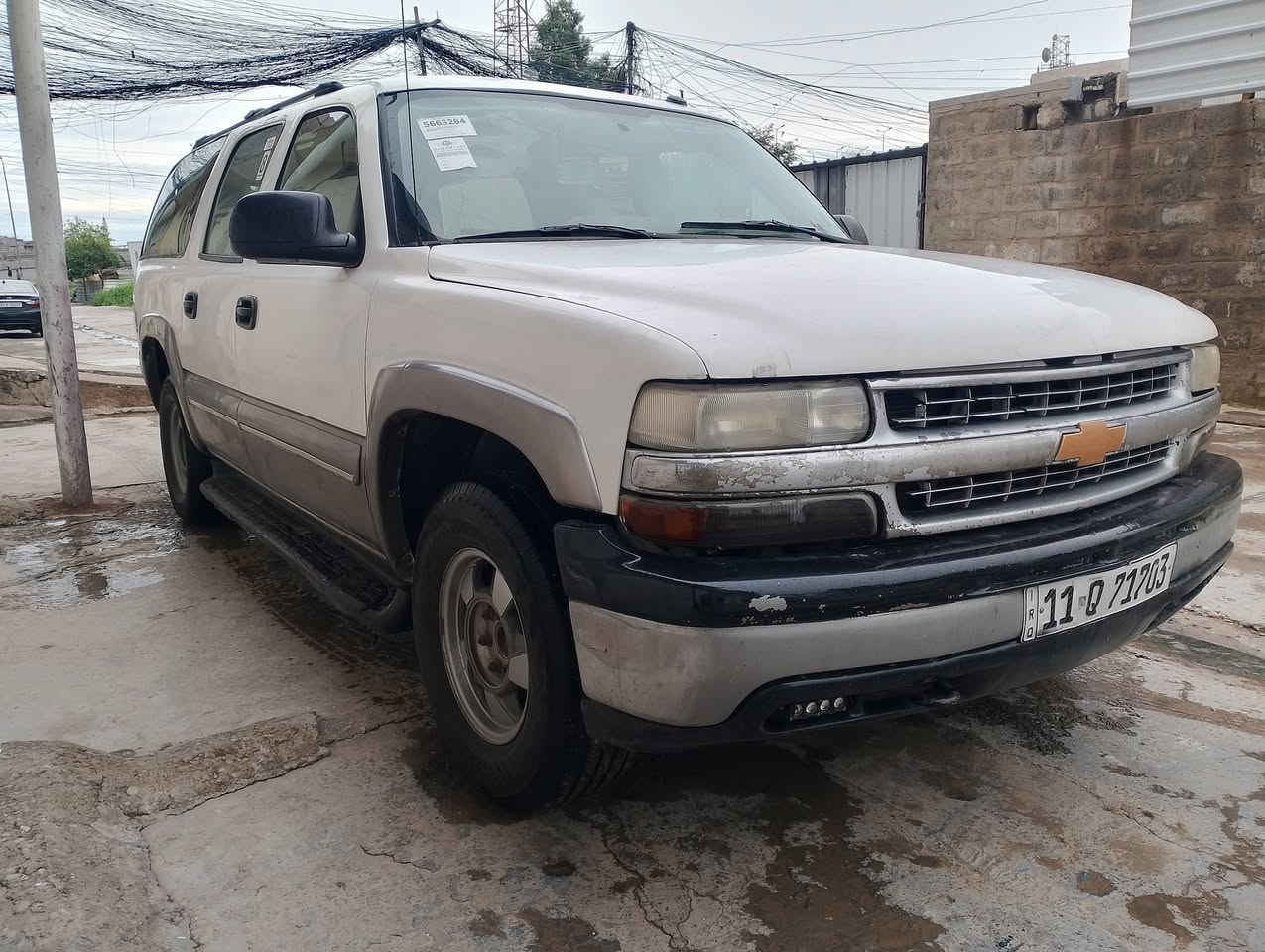 جمسي موديل 2000 للبيع مكينه كير اكسن كلو جديد طخم تايات جديد الصدر مالها جديد رقم  نكليزي مكانها بل موصل راعيها الشرعي بل موصل ***********/***********@
