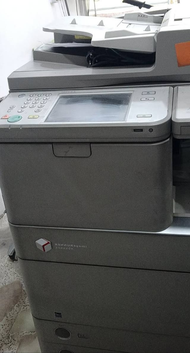 طابعة كانون C5250i عدد 2 للبيع وحده ترهم  ادوات والثانية فقط تحتاج هيتر وتشتغل كلشي مابيه السعر اثنين 730 الف وبيهن مجال للشراي للاستفسار ***********
