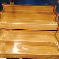 رفوف خشب توابل • المحموديه • مصرف الرشيد