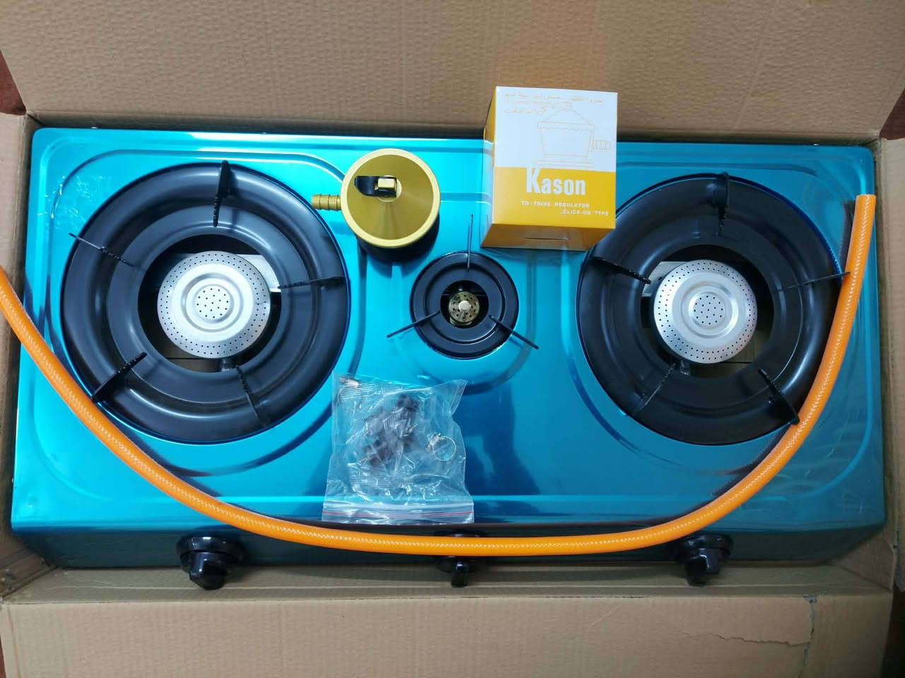 طباخ ماركة BOKO
ثلاث عيون 
مع منظم مع صوندة مع قفايص كامل وجديد وبهذا الجمال 
السعر 25 الف شامل اجور التوصيل 
مكاني بغداد مشتل حي المعلمين 
***********
