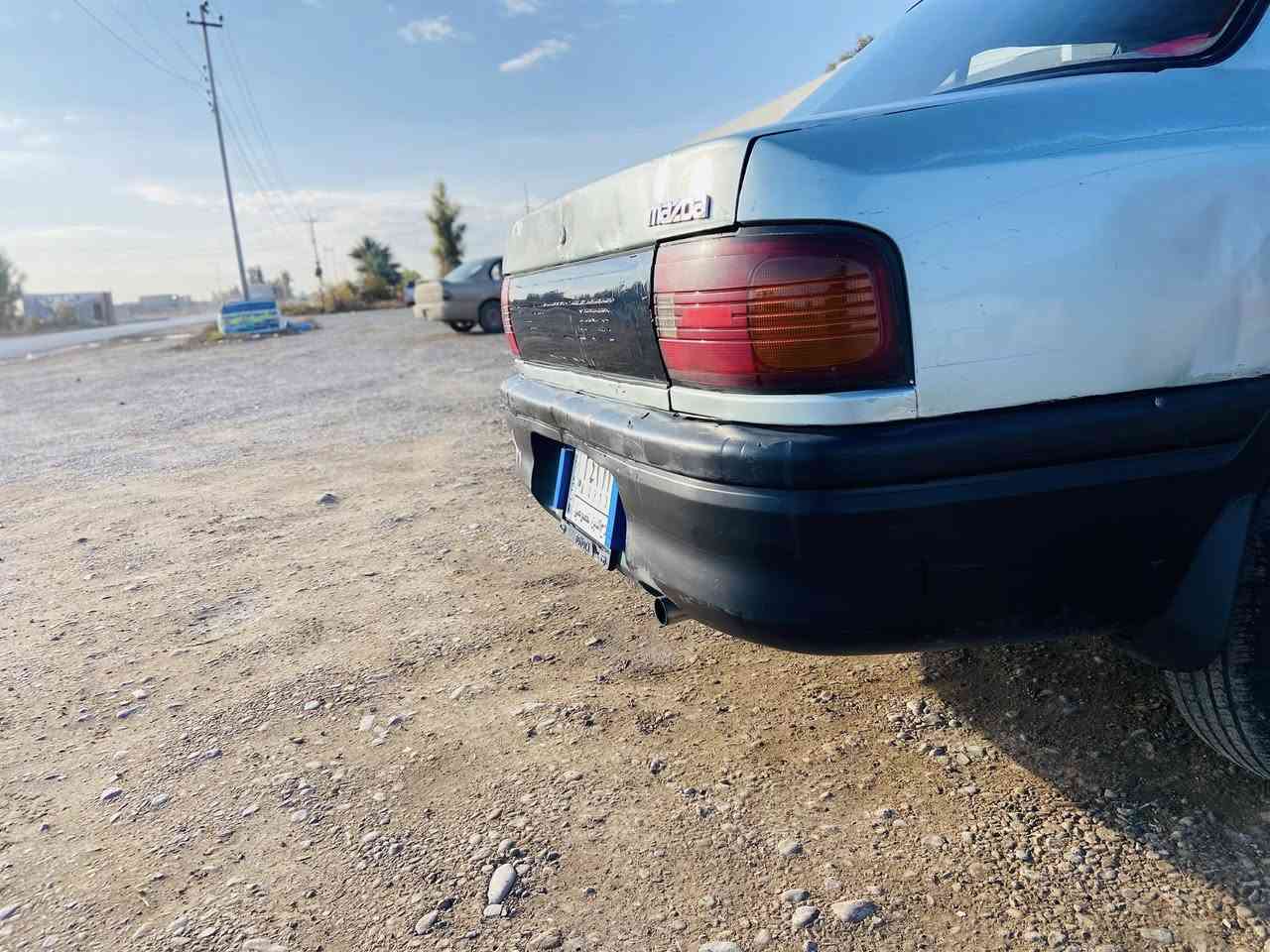 سلام عليكم 
سياره مازده حجم 323 موديل 1993  سياره بلاديه مابيه لا ضربه ولا صبغ صدر تمام محرك تمام كير تمام تخم تاير السياره مابيه نقص برقي تحويل ثاني يوم ترايك وين مايعجبك السياره  السعر 36 وبيه مجال شويه  العنوان الضلوعيه ***********
