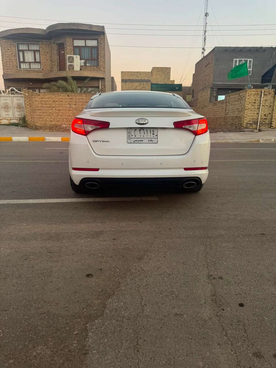 للبيع اوبتيما 2014خليجي رقم بغداد تحويل مباشر فول موصفات عدا البنراما بيها صبغ بلهلال الخلفي ومباوك الباب اللون صدفي مكينة 2400دوش مكفولة من التنقيص والتبخير مكينه كير تخم تاير حدادية تبريد ثلج سيارة جاهزة مال جناي السعر 123وبيها مجال العنوان واسط للاستفسار ‭***********‬

