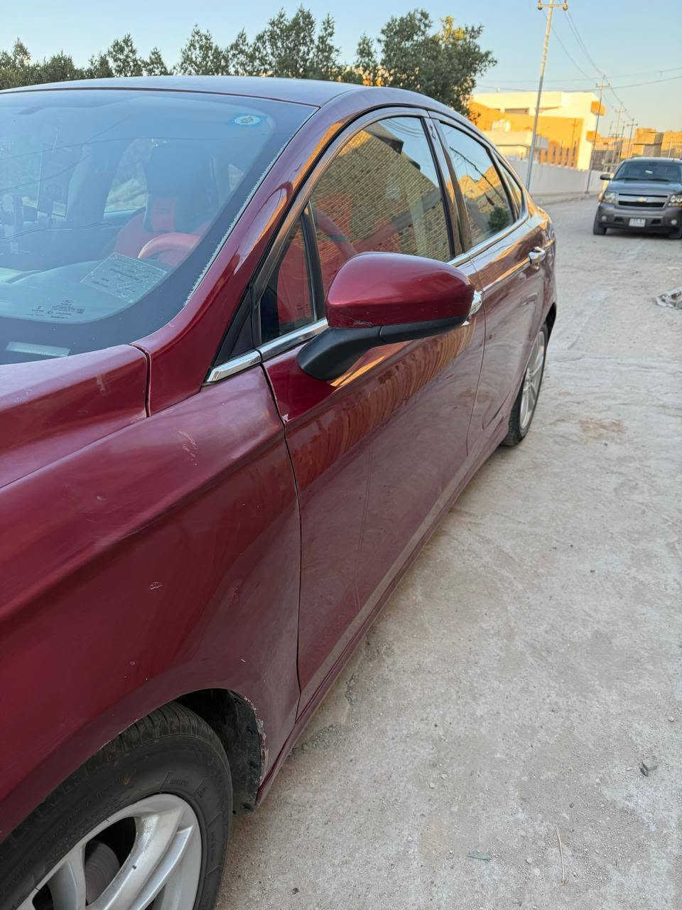 السلام عليكم
فورد فيوجن للبيع :
الموديل / 2018     Se
المحرك / 2500
گير ماوس
بصمه
مثبت سرعه 
تحكمات كامله
شاشه كبيره
تدفئه  وتبريد قطعتين
لايت زنون

رقم ميسان/ حره / تحويل مباشر

حادثها بسيط كما موضح في الصور ( صبغ بنيد وجاملق )  وفيها دحجات في العراق 
مكان السياره / ميسان / العماره 
السعر 105 وفيها مجال ان شاء الله
الاستفسار
 ***********
