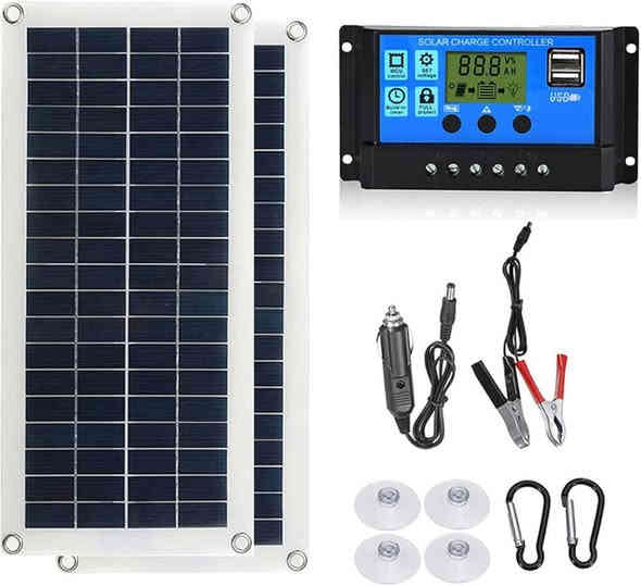 لوحة طاقة شمسية معجهاز منضم سعر ٣٥ واتساب***********

