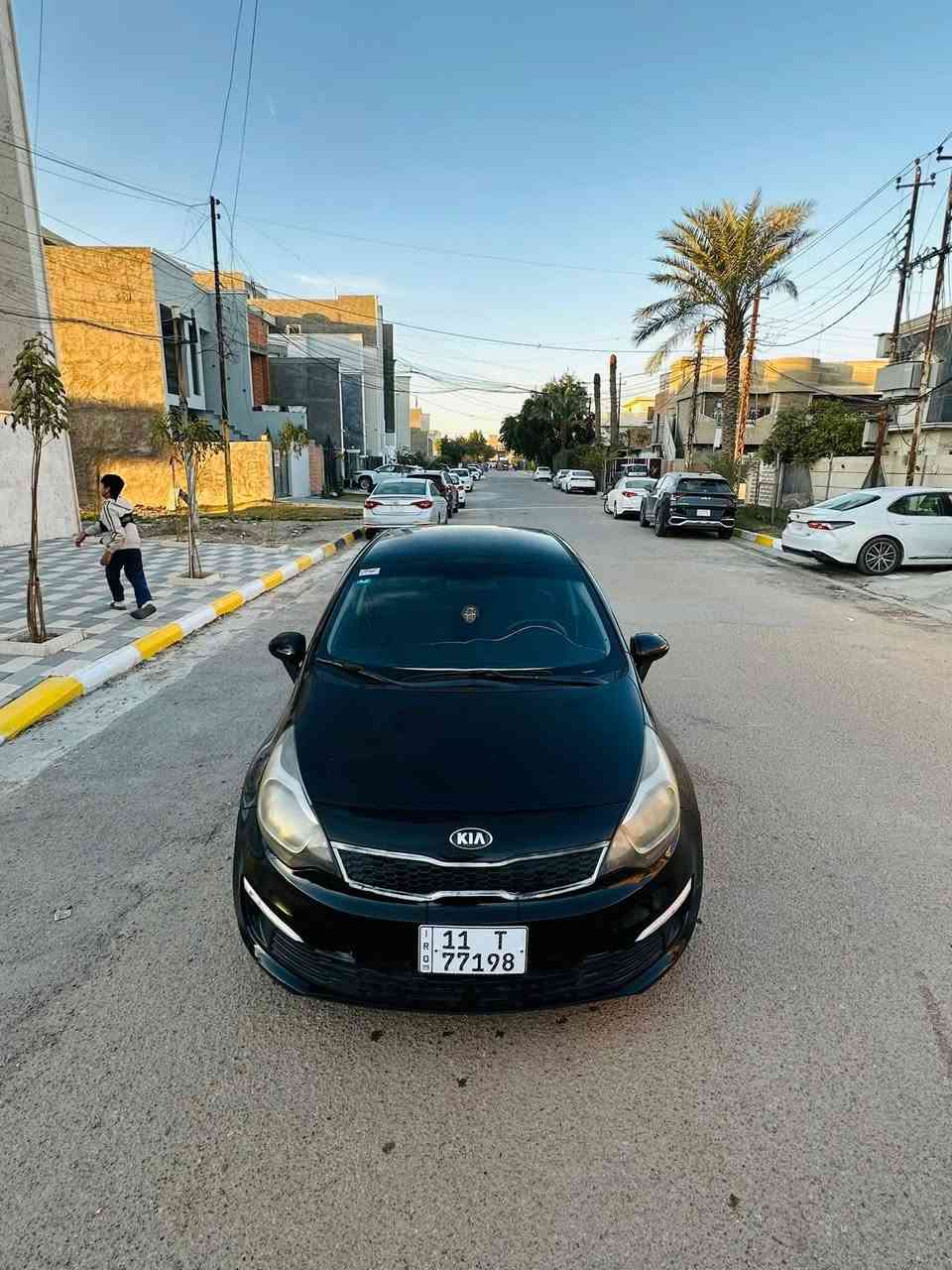 كيا ريو موديل 17. 1600 امريكي 
تبريد ثلج تحكم ستيرن سياره مانقصه اي شي 
هزه جديده تخم تاير سياره خير من الله 
سعر 85 وبيه مجال حك جيه 
مكاني بغداد 
تصال***********
