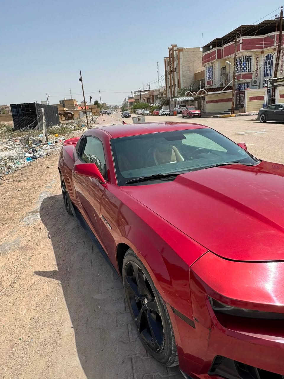 سيارة كمارو موديل 2015محرك3600سيارة ما بيها نقص كامله سعرها 90 او بيها مجال ***********عنواني البصره
