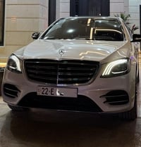 مارسيدس S560 موديل 2018 وارد الماني ضمان دولي بصمتين لعشاق الفخامة مرس...