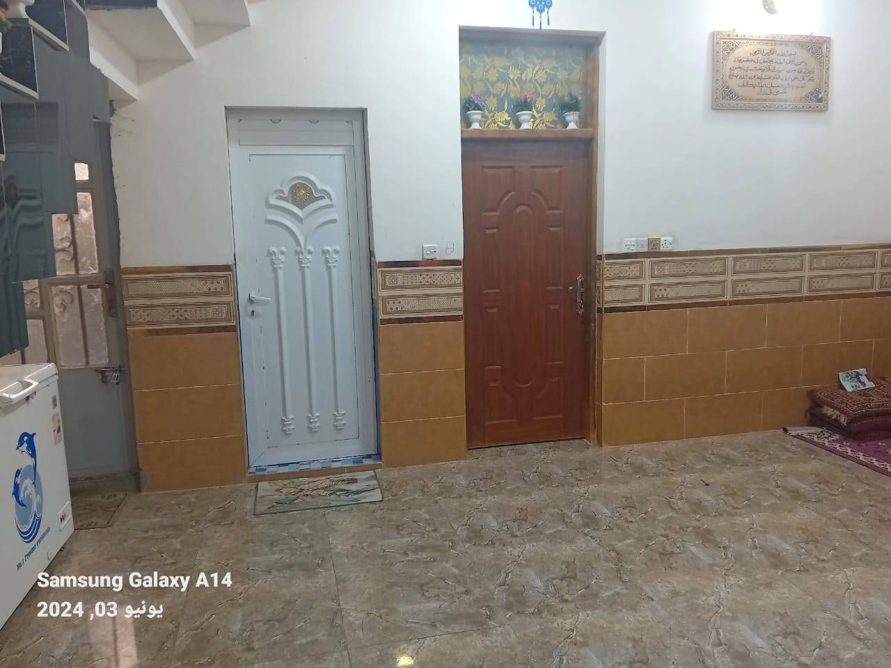 السلام عليكم دار للبيع المساحه 135م طابو صرف قرب بسماية ناحية الوحدة السعر 63 الاستفسار على هذا الرقم ***********
