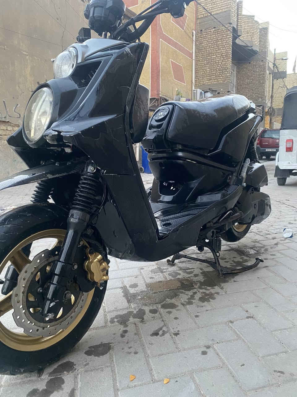 السلام عليكم دراجه سكنس جبلي للبيع نضيفه ستيرن رياضي وبك لايت ويل رياضي مكفوله اوراق بيها سعر مليون وبيها مجال مكان بغداد مدينه صدر استفسار ***********
