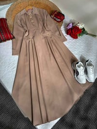 فستان كلوش • هوريم دابل • مقاسات ٣٨-٤٨