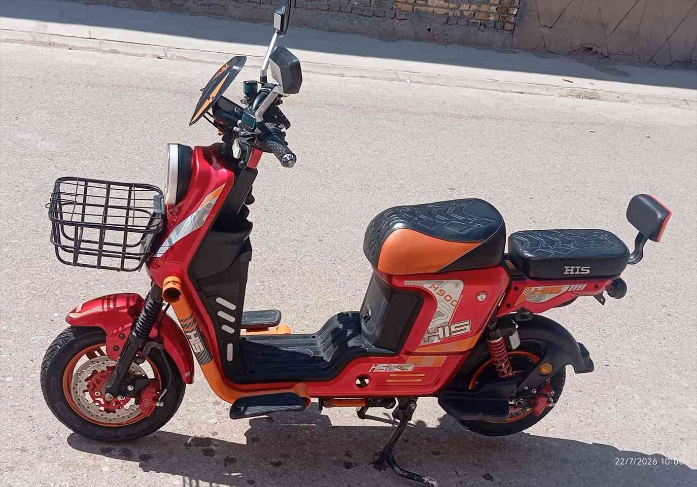 دراجة شحن للبيع H 900
5 بطاريات جدد كبار 2026
32 امبير
ملف 2000
نضام رجوع للخلف R
4 سرع  
شاحنة اصلية 
مثبت سرعة 
بلوتوث + هورن
انذار سرقة 
تحكم عن بعد 
قفل ستيرن
سويج + بصمة
اشاير + دبل اشارة 
لايت عالي ناصي 
لد الوان 
ديالى المقدادية 
***********
