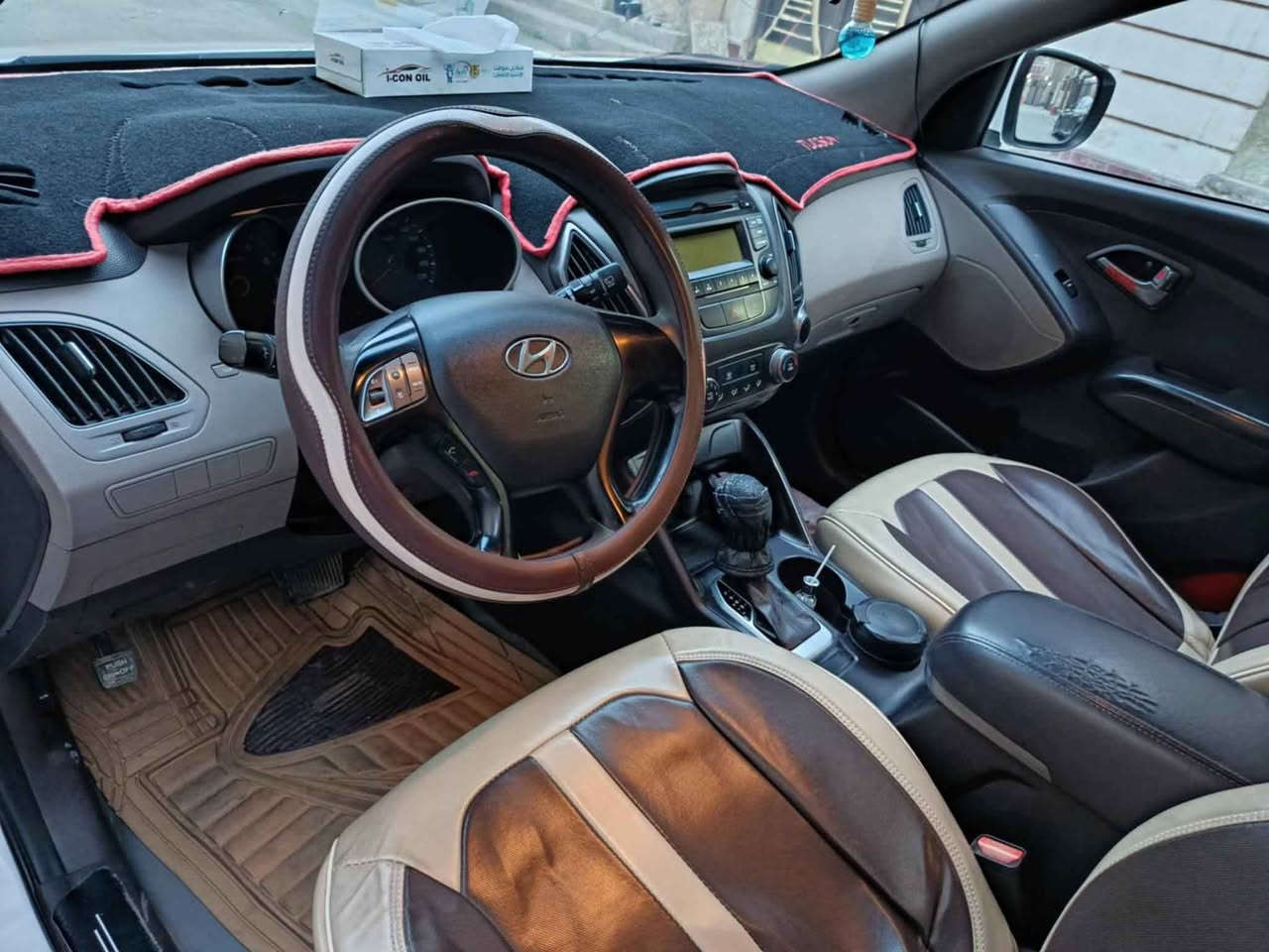 توسان خليجي موديل ٢٠١٥ رقم بابل اللون ابيض باسمي التحويل ثاني يوم الضرر فقط الي موضح بالصورة وتم تعديلها على البارد وتكحيل بالكارت للتواصل الاتصال على الرقم *********** Colombo, Sri Lanka
