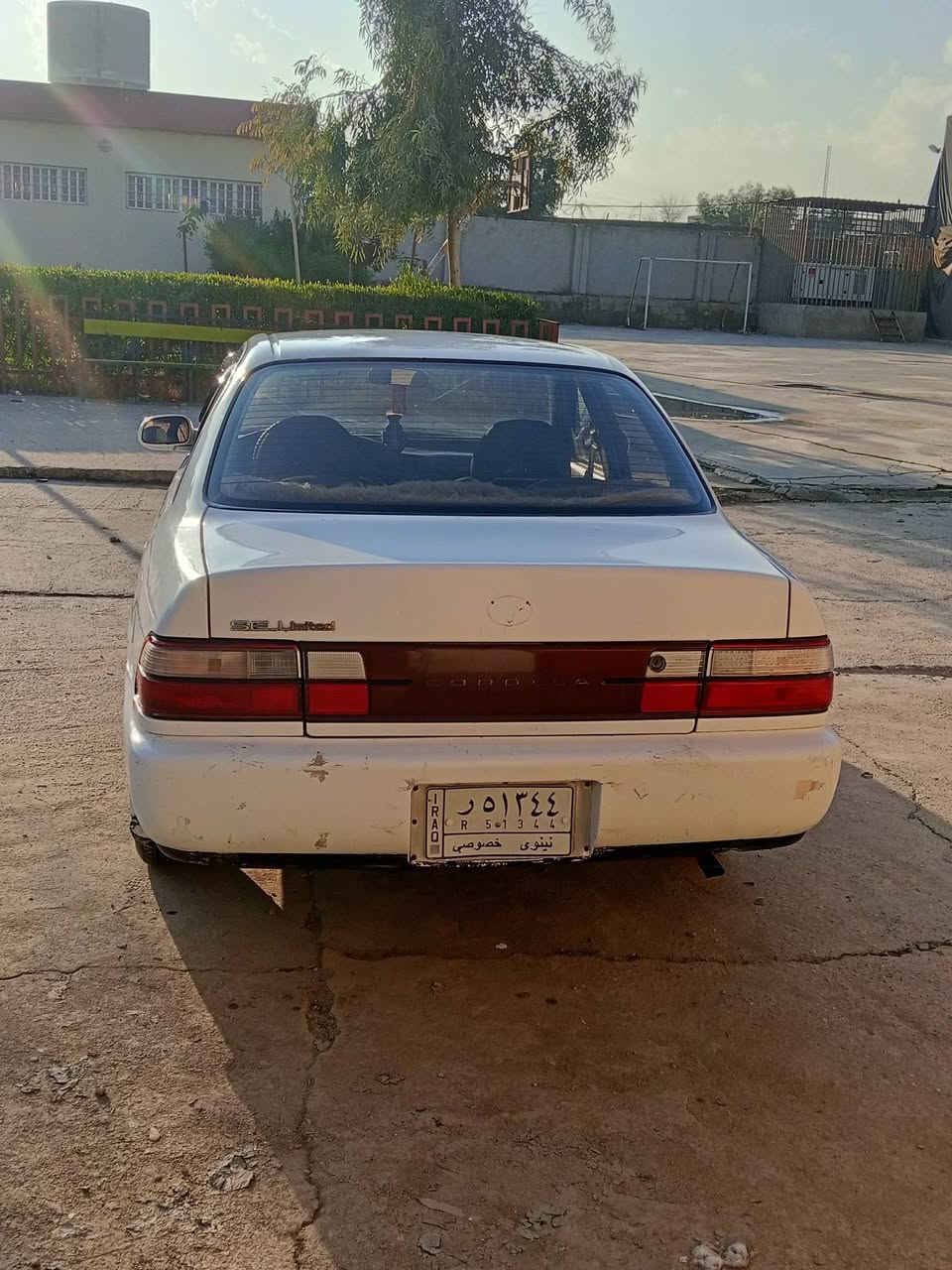 السلام عليكم كورلا1992 للبيع
رقم نينوى 
سعر 53 
طخم تايرات جديد
باتري جديد
كاربون بانزين 
بيها قطعتين صبغ بدون دواخل
 سنويا خضرا 
 شرط التحويل 
مكان السيارة موصل
للاستفسار الاتصال على الرقم 
***********
