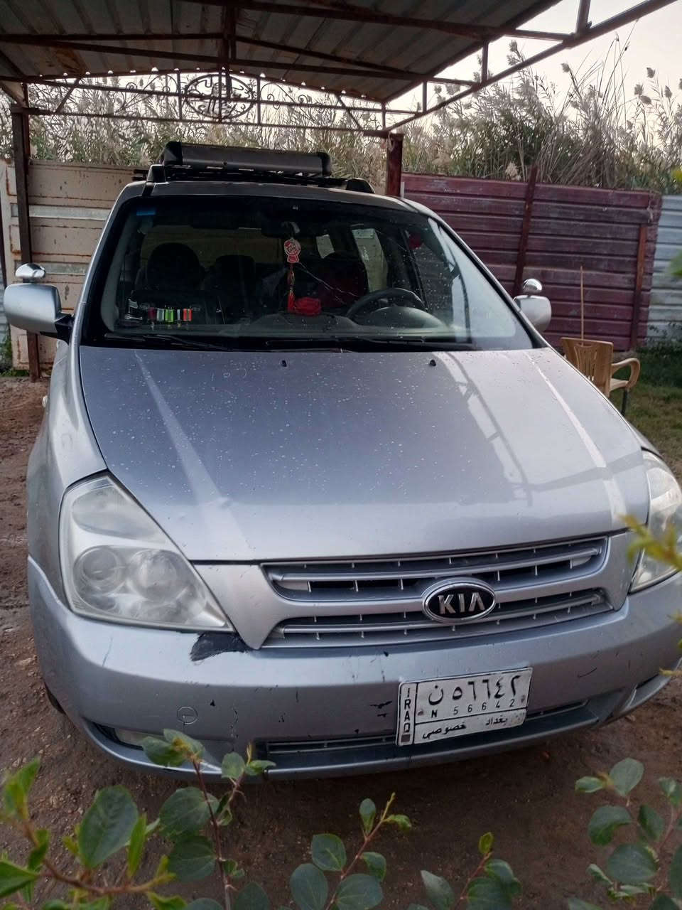 سلام عليكم كيا كرلفان البيع مديل 2007بسمي تحوليل مباشر مصبوغه حزام بانزين وغاز بيها منضومه ام 80السعر 125الستفسار الكثر تصل مكني كربلاء (***********(***********)
