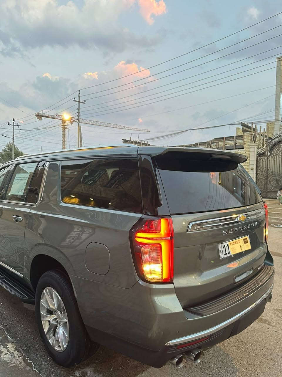 السلام عليكم شوفرليت سوبربان للبيع 2023 بريمير وارد أمريكي كلين تايتل كفالة حتى الدعاميات ماشية 83 الف رقم بغداد خصوصي بأسمي عنواني البصرة السعر 430$ للإستفسار ***********
