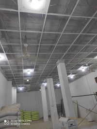 شباب سقف ثانوي مستعمل 100م مثل ما  موضح بلصور مع 7بنكات مستعمله ‬‏للاس...