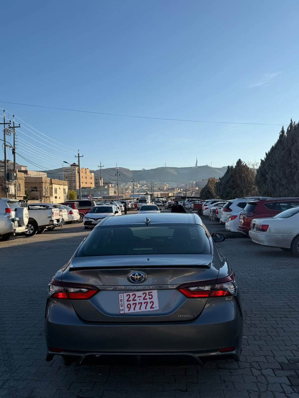 تويوتا كامري هايبرد✅

رقم تلفون:***********  واتس اب و كورك

موديل:٢٠٢٤ 

مواسفات LE سياره شكل كل SE 👍

بنزين+هايبرد 

ماشيه:٢٠,٠٠٠ كم 

ضرر:سياره بوند صبغ+بوند اصلي موجود بدون صبغ شويه تعديل بارد 

ايبرباك سيستم✅ 

مكان:زاخو-دهوك 

سعر ١٧٧$ مجال 

رقم تلفون:***********  واتس اب و كورك زاخو, دهوك
