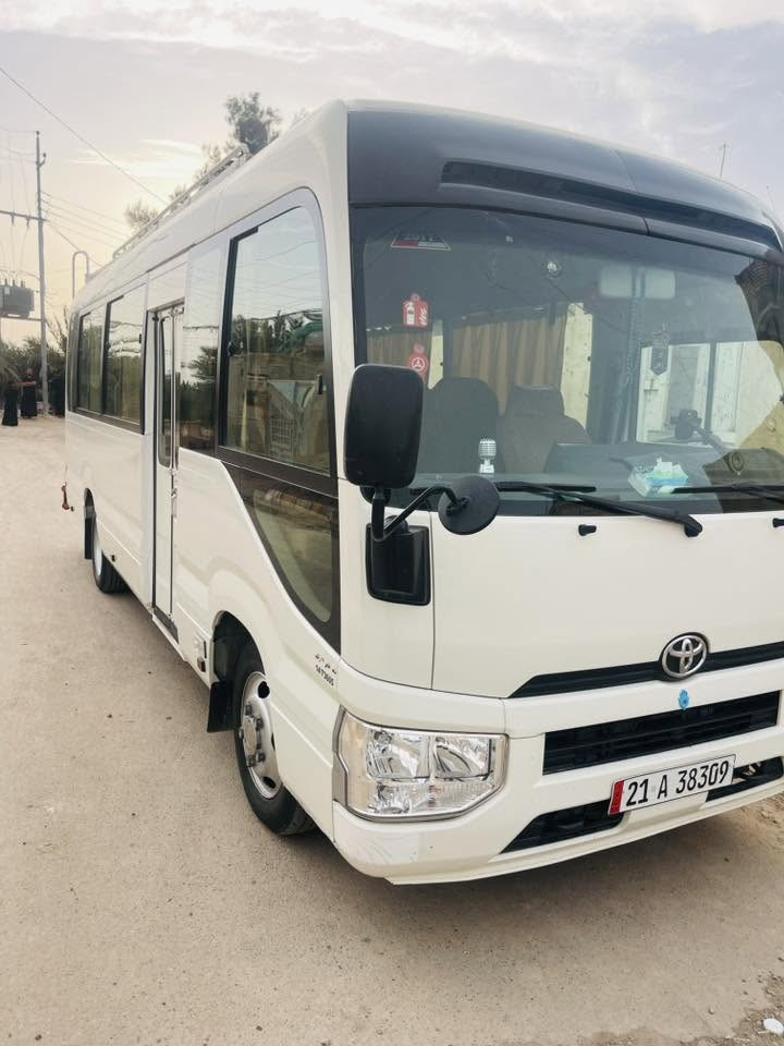 🚐 للبيع: كوستر موديل 2017 🚐
🔹 المواصفات:

 • كفالة عامة

 • سلة + درج + درع

 • كشن ستاركس

.فتحه تانكي 

 • واقية نزال

 • تخم تايرات جديد

 • حدادية جديدة

 • الكير والمكينة مكفولات

 • تبريد محور ❄️ (ثلج)

 • السيارة على وضع الشركة، ما بيها أي نقص

📍 الموقع: ذي قار / الشطرة

📞 أرقام الاتصال:

***********

***********

💰 السعر: 445 (قابل للتفاوض
