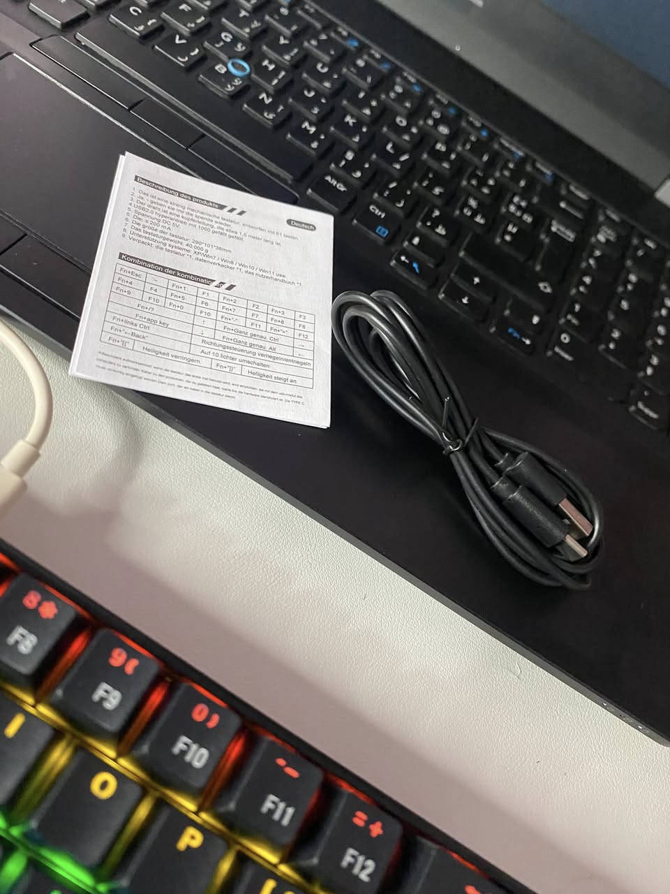 انسب كيبورد وماوس كيمنك بسعر 35 الف💯
كيبورد apayado k61 بلو اسويتج🔥
وماوس كيمنك من hoco✨
الكيبورد يحتوي على rgb متعدد الانماط ويربط جميع المنصات 
والكوالتي كلش راقي💯
والماوس يحتوي ازرار جانبيه 
وتحكم dpi وتحكم rgb
 وثبات الايم بالاالعاب 
.كت امرتب وبسعر 35 الف توصيل متوفر جميع المحافظات


**إذا كنت صاحب هذا الإعلان وتريد حذفه لأي سبب، رجاءا أرسل رسالة إلى الدعم الفني**