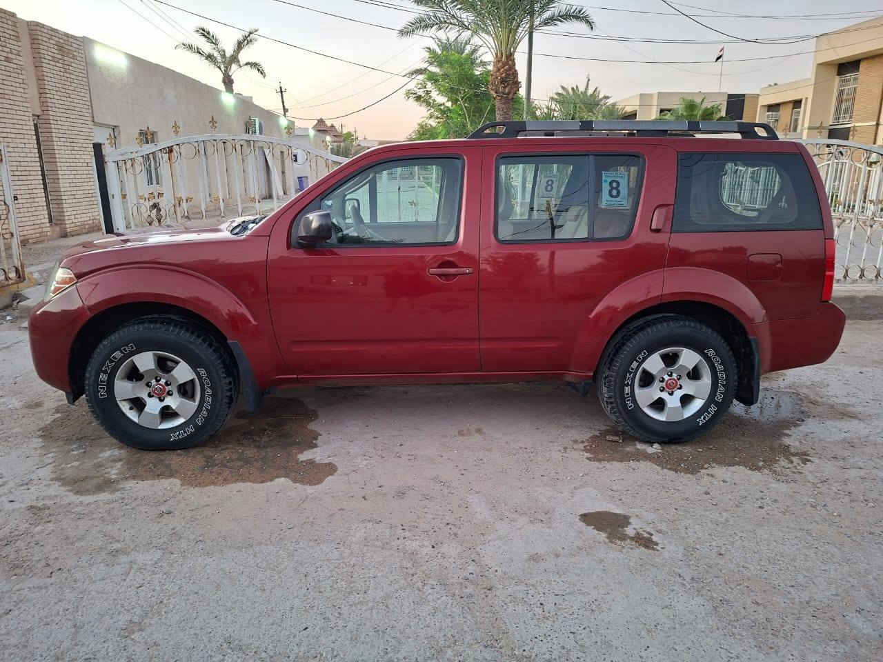 السلام عليكم للبيع او المراوس نيسان باثفندر موديل ٢٠٠٨ كلين مكفوله كفاله عامه محرك ٤٠٠٠ سبعه راكب تحكمات استيرن تدفئه وتبريد ٣ قطع شاشه صدر امامي خلفي جديد تخم تاير جديد كهربائيات كلها شغاله سونار بالمنشور السعر ١٠٧ وبيها مجال 
مكاني بغداد 
رقم الهاتف *********** بغداد, العراق
