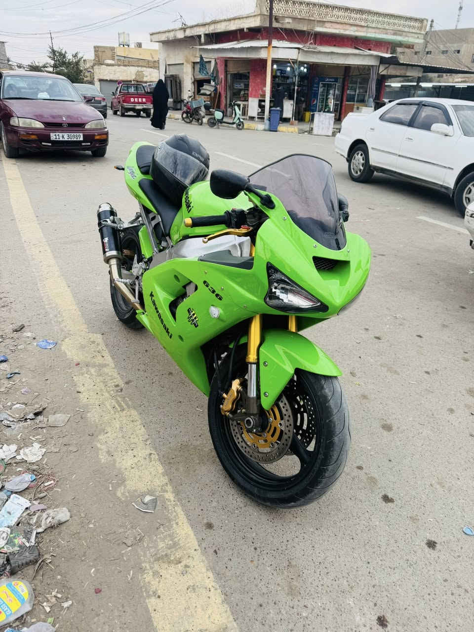 سلام عليكم 
كاوسكي 2004للبيع
الدراجه كفاله عامه مال رمبه 
نازله من معرض كلشي وكلاشي 
يوم 2026/1/10
لاستفسار ***********
