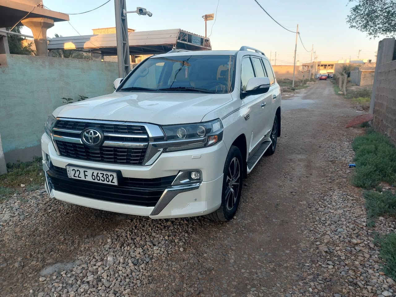 لاندكروز 
موديل 2021
السعر 510
حجم المحرك 6سلندر 
ماشيه105حقيقي
 مكفوله كفاله عامه بيها  رصعتين وشخط مقدار اصبع فقط مكفوله كفاله عامه من الصبغ وتبديل وبارد 
للاستفسار ***********
