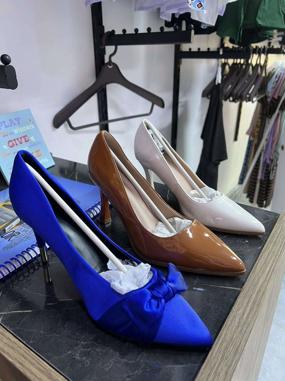 🔥 اليوم غير… لأن افتتاحنا صار حقيقة في حي الانتصار!
جهزنا لكم تشكيلات مميزة من الأزياء النسائية، ملابس الأطفال، وأحذية الكعب بأحدث الموديلات 😍
🎁 عروض خاصة لأول الزبائن
📍 المكان: حي الانتصار
لا تفوتون الفرصة!


**إذا كنت صاحب هذا الإعلان وتريد حذفه لأي سبب، رجاءا أرسل رسالة إلى الدعم الفني**