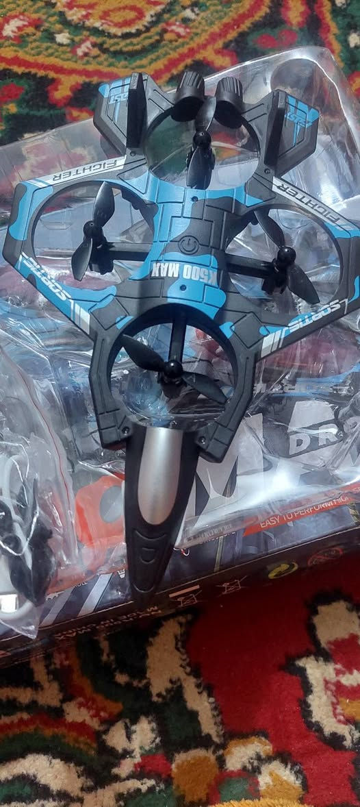 طياره درون خلي سعر من يمك
لعبة طائرة 4D.R.C K500، مزودة بجهاز تحكم عن بُعد، مع وظائف الدوران والدوران بزاوية 360 درجة | نظام تثبيت الارتفاع | طائرة بدون طيار مناسبة للمبتدئين مزودة بمصابيح LED


**إذا كنت صاحب هذا الإعلان وتريد حذفه لأي سبب، رجاءا أرسل رسالة إلى الدعم الفني**