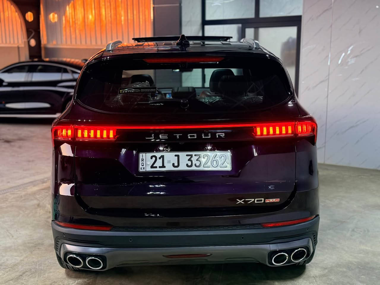 JETOUR X70 PLUS
مۆدیلی 2023
بێ بۆیاخ 
50.000KM
فول فول مواسەفات✅
شەریكەی هارلم زەمانی 6 ساڵی ماوە✅
نرخی158$💵
سلێمانی📍
0770 202 9469📞 السليمانية, العراق
