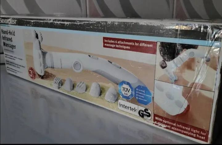 ئامێری شێلان مەساجی پشت و ناوشان
شەش دەمی لەگەڵە، دەمێکیان هیتەریە گەرمی ئەدات ، دوو نمرە هەزەی هەیە توند و هێواش
ئەڵمانی ئەصڵی 15 هەزار السليمانية, العراق


**إذا كنت صاحب هذا الإعلان وتريد حذفه لأي سبب، رجاءا أرسل رسالة إلى الدعم الفني**