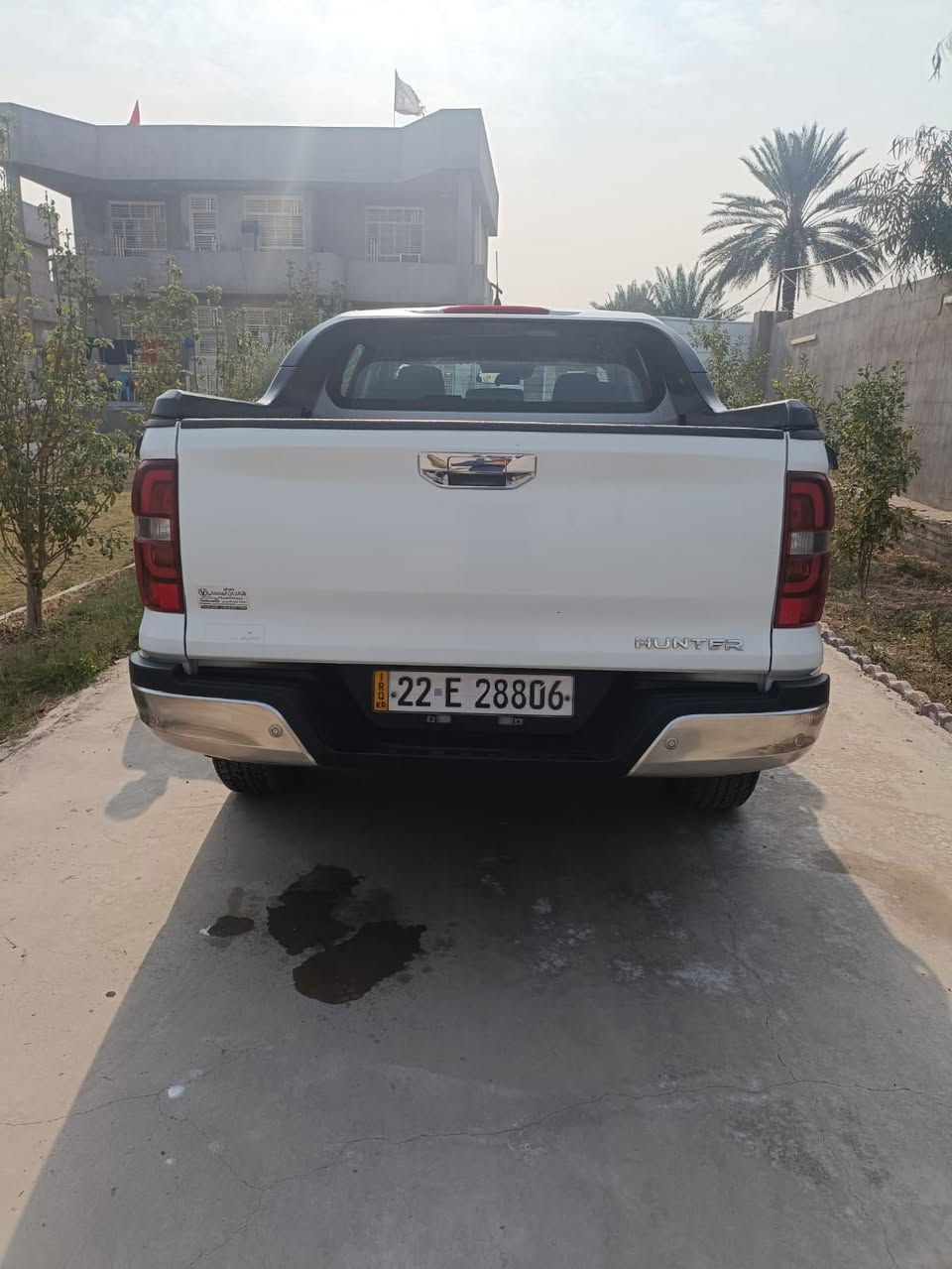 السلام عليكم مكلف بل النشر فقط
للبيع بيكب هانتر شانجان
رقم أربيل 
موديل 23 السياره حره بسمي شرط التحويل
 مواصفات السياره
 3بصمات 
تبريد قطعتين 
لايت زنون 
دفع رباعي 
كشنات الاماميه كهرباء 
كامره وحساسات خلفيه
 اشاير بالمري 
نظام قياده سبورت وايكو نورمال 
كير عادي واتو 
شاشة دشبول تحكم ستيرن 
قفل سرعه كير ومكينه مسيوبوشي
تخم تاير
السياره اي نقص مابيها
 سياره جديده ماشيه 113
مكان السياره بغداد الكاظمية
السعر 175 وبيها مجال 
***********
***********
