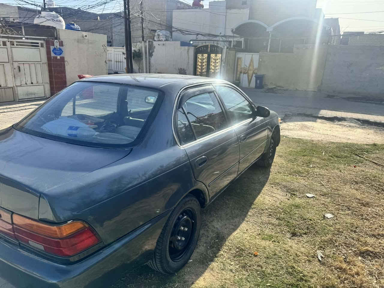 كورلا مديل 92 مكفوله ضربه كص ونقل مكينه كير تبريد بل كارتون حداديه فلنجات بنزات دشبول جديد ضفيره نافضه نفص الله شاهد تخم تاير ولي رقم نجف مداور ثاني يوم مكاني نجف كوفه بيع مستعجل *********** السعر ٥٠
