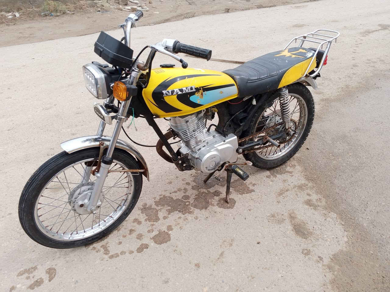 للبيع نامه كلك كلك مديل 24 محرك رابيدو اصلي بس ولفات مكان ناصريه ع الحولي جديد اي ستفسار هاذا رقمي ***********
