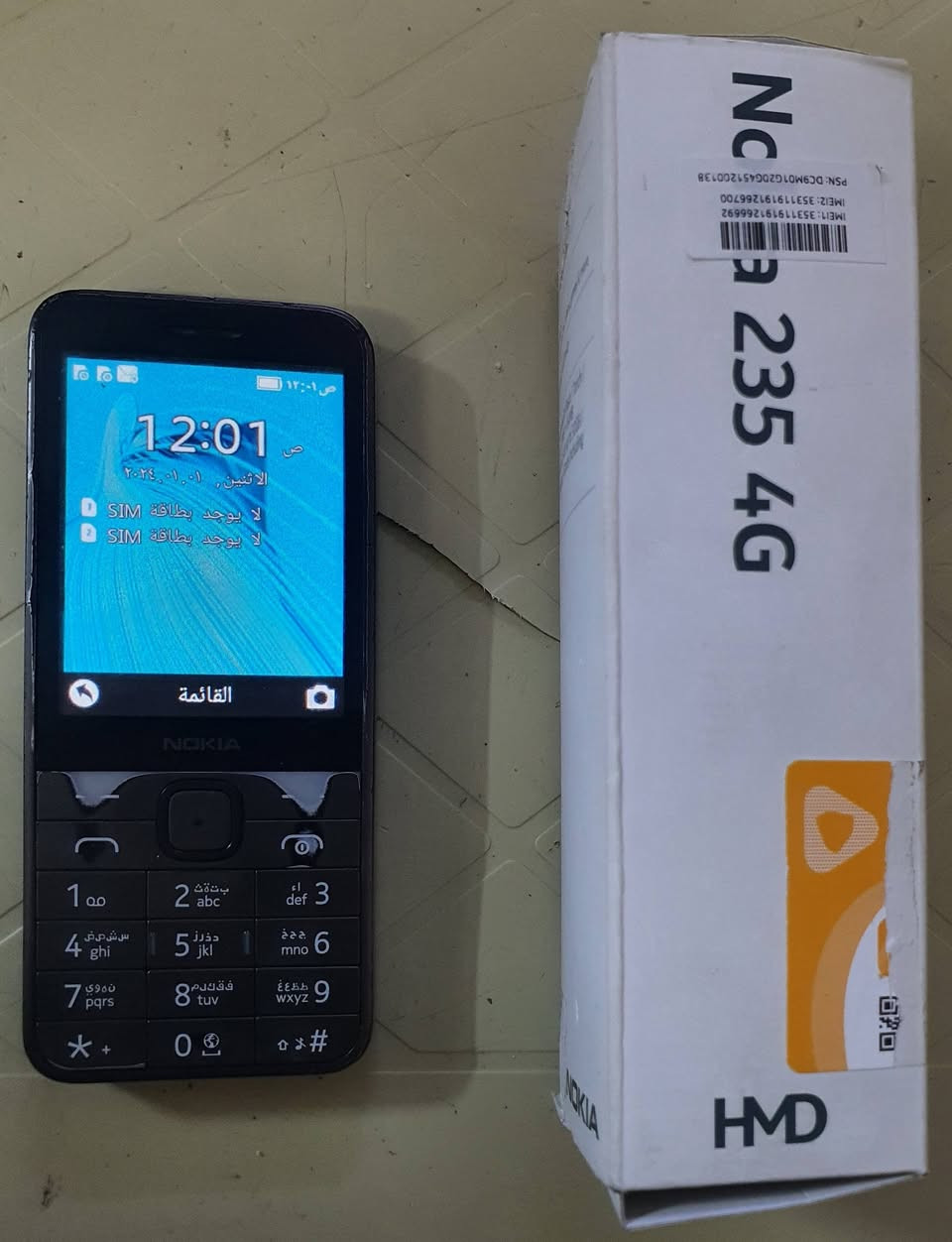 للبيع موبايل نوكيا 235 جهاز راقي
يدعم فور جي 4G
جهاز شغال شرط الشغل والضمان اي خلل مابي 
كامره 
شحن تايب سي 
دبل سيم كارت 
ميموري خزن 
السعر 35 الف الشراي خاص


**إذا كنت صاحب هذا الإعلان وتريد حذفه لأي سبب، رجاءا أرسل رسالة إلى الدعم الفني**